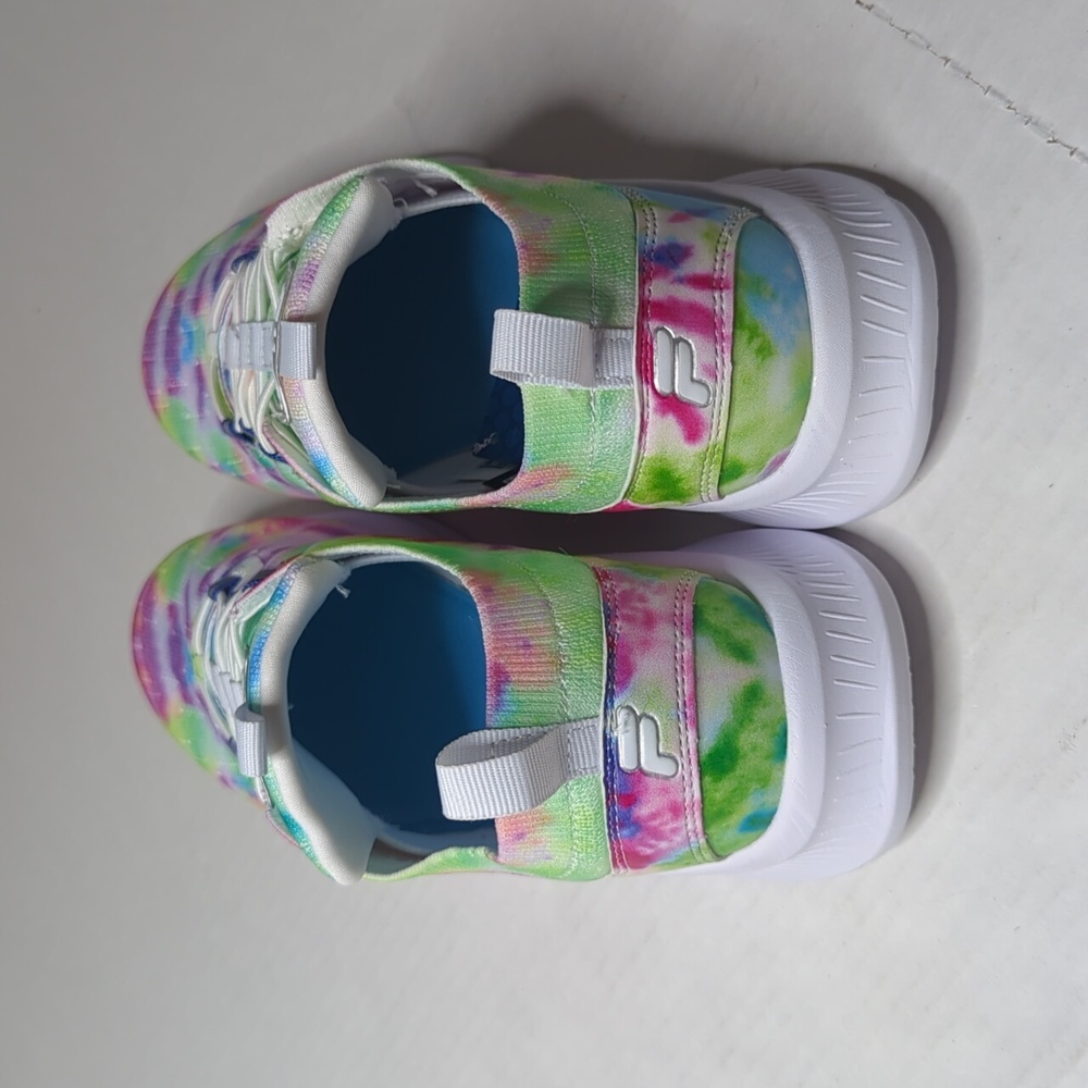 Fila Tie-Dye Sneakers - Pink, Green, Blue - Picture 4 of 7